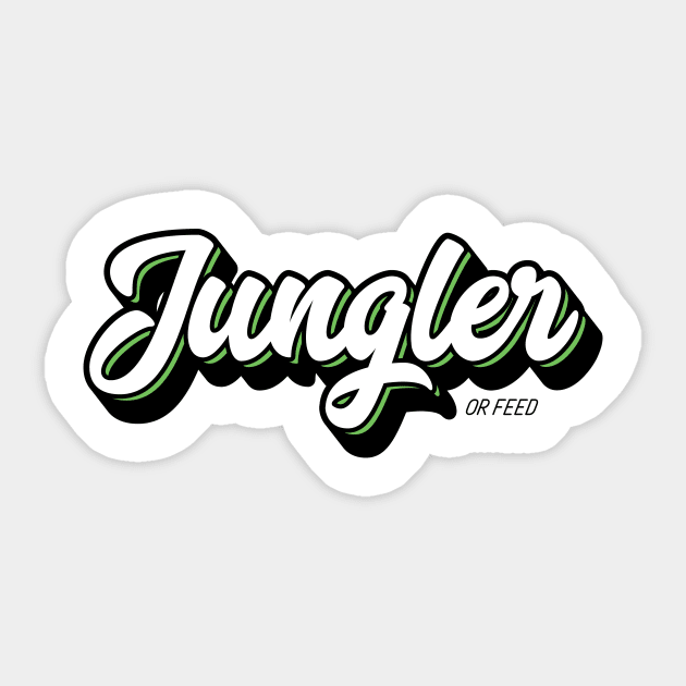 Jungler or Feed Sticker by Fyremageddon